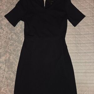Banana Republic Classic Black Midi Dress